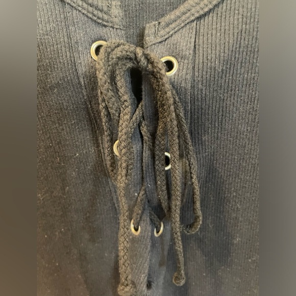 abercrombie & fitch long sleeve shirt with lace - Picture 2 of 7